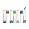 Scolaire emilien 2025 - micro - leger souple - 210x155mm - pelliculage effacable - bandeau quadri et photos personnalisees