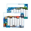 Nature 2025 - mini cc rigide ecomatiere - 270x208mm - marquage quadri - 1 trou en tete