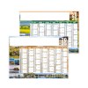 Julien 2025 - micro - leger souple - 210x155mm - pelliculage effacable - bandeau quadri et photos personnalisees