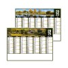 Liberte bourgogne - franche comte 2025 - standard cc rigide ecomatiere 550x405mm - pelliculage effacable - marquage quadri - 2 oeillets cordon