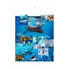 Marianne rouge 2025 - standard cc rigide ecomatiere - 405x550mm - verso france routiere - pelliculage effacable - marquage quadri - 1 trou en tete