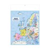 Marianne couleurs 2025 - midi leger souple - 335x430mm - verso europe - marquage quadri - 1 trou en tete