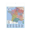 Marianne couleurs 2025 - midi leger souple - 335x430mm - verso europe - marquage quadri - 1 trou en tete