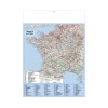 Marianne couleurs 2025 - midi leger souple - 335x430mm - verso europe - marquage quadri - 1 trou en tete