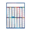 Marianne couleurs 2025 - midi leger souple - 335x430mm - verso europe - marquage quadri - 1 trou en tete