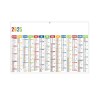 Casimir dimanches alignes 2025 - mini cc rigide ecomatiere - 270x208mm  - marquage 1 couleur - 1 trou en tete