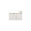 Casimir dimanches alignes 2025 - maxi cc rigide - 650x405mm - dos france europe - pelliculage effacable - marquage quadri - 2 oeillets cordon