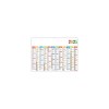 Scolaire casimir 2025 - maxi cc rigide - 650x405mm - dos france europe - pelliculage effacable - marquage quadri - 2 oeillets cordon