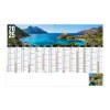 Scolaire libre choix corse 2025 - maxi cc rigide - 650x405mm - dos oceans - pelliculage effacable - marquage quadri - 2 oeillets cordon
