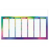 L effacable 2025 - maxi leger souple - 650x405mm - verso hebdomadaire - pelliculage effacable - marquage quadri - 1 trou en tete