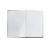 Carnet de chantier 2025 - 90x140mm - couverture verte transfert a chaud - elastique de fermeture