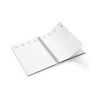 Voyage spirale creation 2025 - 165x240mm - couverture quadri recto verso - vernis brillant 1ere + 4eme - atlas 16p. - spirale blanche - perfo des angles - 16 pages personnalisees en debut d'agenda