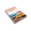 Agenda script book 2025 - 226x298 - spirale blanche - couverture pelliculage soft touch