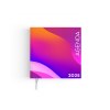Voyage emboite creation 2025 - 165x240mm - pelliculage brillant sur carton rigide plus mousse 16 pages personnalisees en debut d'agenda couverture quadri