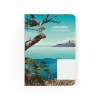 Notebook dos carre colle 2025 - mini 100x150mm - couverture pelliculee mat recto - bloc de 50 feuillets sans impression - coins droits