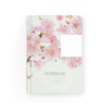 Notebook dos carre colle 2025 - mini 100x150mm - couverture pelliculee mat recto - bloc de 50 feuillets sans impression - coins droits