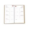 Mini kraft 2025 90x165mm transfert a chaud 16 pages personnalisees en debut d'agenda