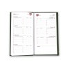 Mini naturel 2025 - 90x165mm - couverture cafe transfert a chaud 16 pages personnalisees en debut d'agenda