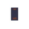 Mini toile 2025 - 90x165mm - couverture cafe transfert a chaud 16 pages personnalisees en debut d'agenda