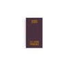 Mini toile 2025 - 90x165mm - couverture cafe transfert a chaud 16 pages personnalisees en debut d'agenda