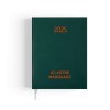 Semainier paris 2025 - 210x270mm - couverture noire transfert a chaud 16 pages personnalisees en debut d'agenda