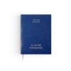 Voyage paris 2025 - 165x240mm - couverture noire transfert a chaud 16 pages personnalisees en debut d'agenda