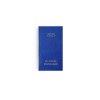 Mini paris 2025 - 90x165mm - couverture noire transfert a chaud 16 pages personnalisees en debut d'agenda