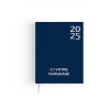 Voyage harmonie 2025 - 165x240mm - couverture kaki transfert a chaud 16 pages personnalisees en debut d'agenda