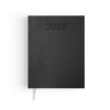 Semainier premium 2025 - 210x270mm - couverture anthracite thermovirant 16 pages personnalisees en debut d'agenda