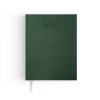 Semainier premium 2025 - 210x270mm - couverture anthracite thermovirant 16 pages personnalisees en debut d'agenda