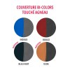 Mini prestige 2025 - 90x165mm - couverture rouge thermovirant 8 pages personnalisees en debut d'agenda