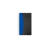 Mini prestige 2025 - 90x165mm - couverture rouge thermovirant 8 pages personnalisees en debut d'agenda