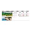 Chevalet maxi 13 feuillets  france panoramique 2025 marquage quadri