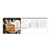 Chevalet maxi 13 feuillets  couleurs cuisine 2025 marquage quadri