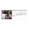Chevalet maxi 13 feuillets  couleurs cuisine 2025 marquage quadri