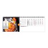 Chevalet maxi 13 feuillets  couleurs cuisine 2025 marquage quadri