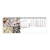Chevalet maxi 13 feuillets  couleurs marches 2025 marquage quadri