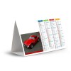 Chevalet de comptoir design car 2025 marquage quadri