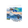 Carte de voeux oceans 2025 avec enveloppe - marquage quadri