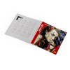Carte de voeux  pop art 2025 avec enveloppe - marquage quadri