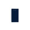 Mini spirale panache 2025 - 90x165mm - couverture bleue transfert à chaud argent