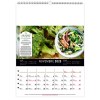 Calendrier mural couleurs cuisine 2025 marquage quadri