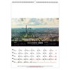 Calendrier mural megalopolis 2025 marquage quadri