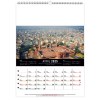 Calendrier mural megalopolis 2025 marquage quadri
