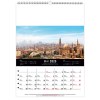 Calendrier mural megalopolis 2025 marquage quadri