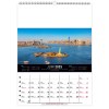 Calendrier mural megalopolis 2025 marquage quadri