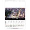 Calendrier mural megalopolis 2025 marquage quadri
