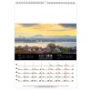 Calendrier mural megalopolis 2025 marquage quadri