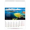 Calendrier mural mayotte 2025 marquage quadri