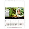 Scolaire calendrier mural couleurs cuisine 2025 marquage quadri